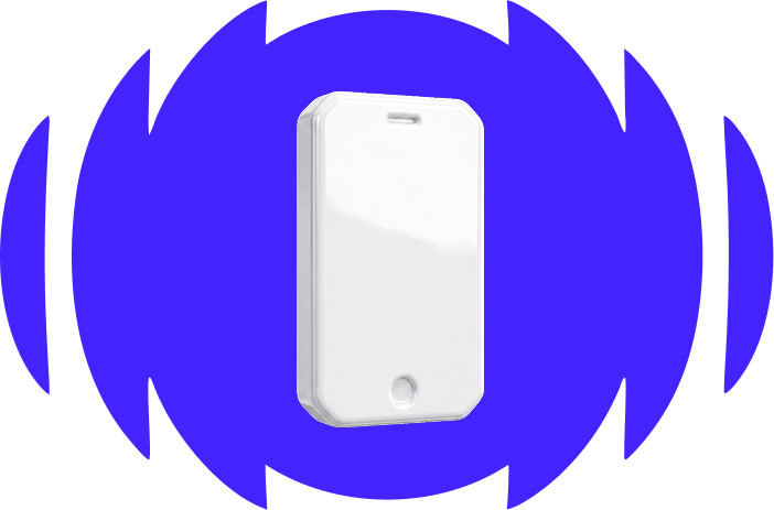 NearLens smart-glasses presence illustration